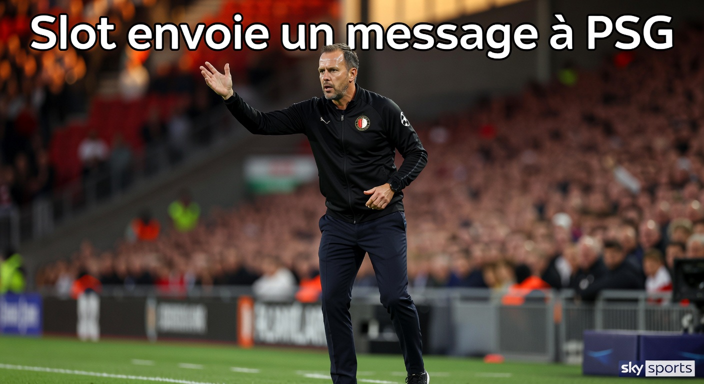 Un message fort d’Arne Slot à Paris : Liverpool n’a rien oublié