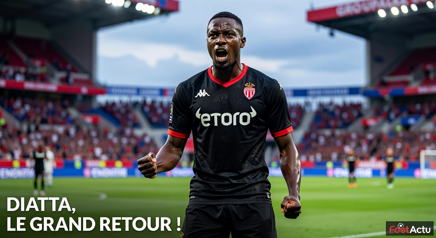 AS Monaco : Deux retours inattendus et une surprise dans le groupe pour le choc à Lyon