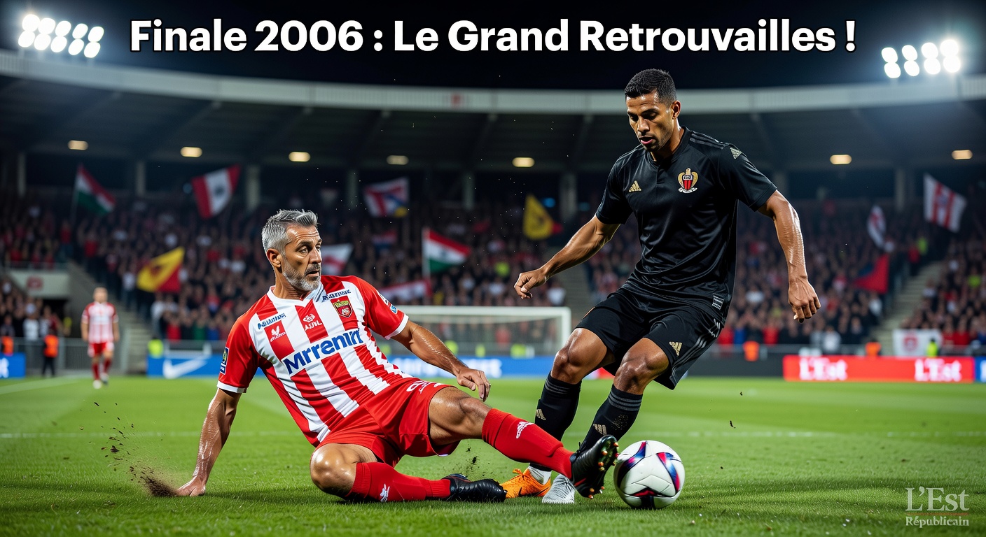 Vingt ans après : la finale ASNL-Nice ressuscitée à Marcel-Picot, le choc des souvenirs