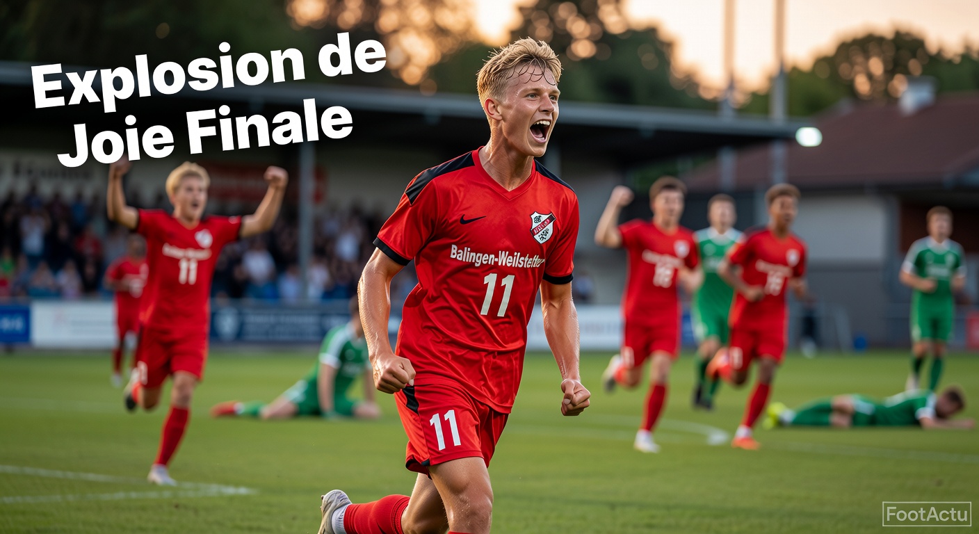 Un dernier frisson : la B-Jugend de Balingen-Weilstetten arrache une victoire inespérée