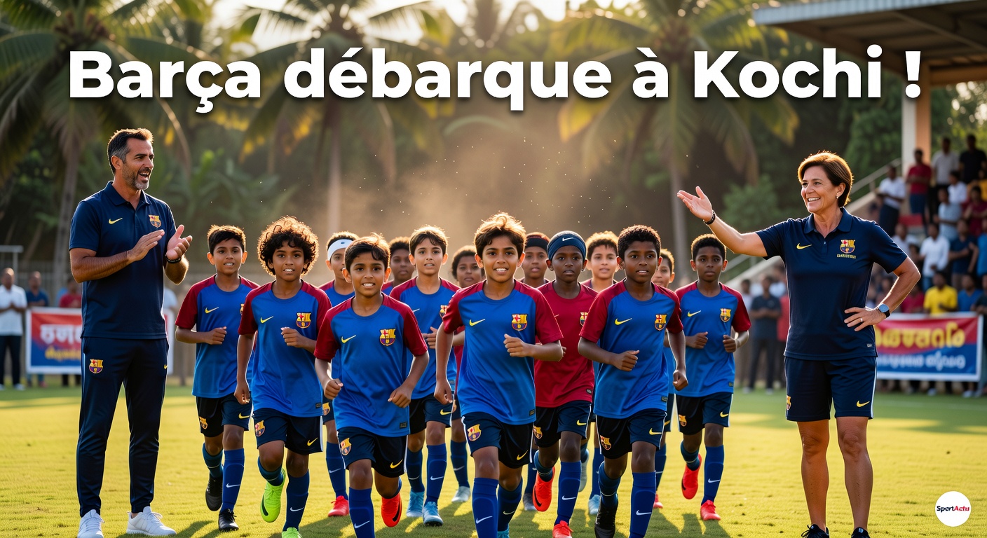 Barça Academy débarque à Kochi : un nouveau chapitre pour le football en Inde
