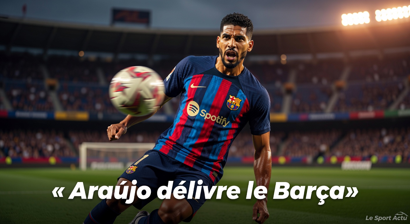 Un Héros Inattendu : Araújo Relance le Barça et Fait Trembler Madrid