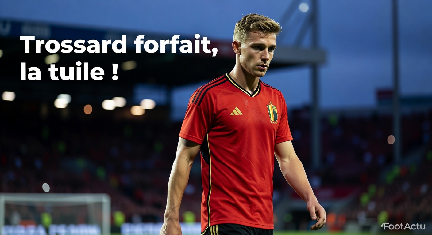 Coup de tonnerre chez les Diables Rouges : Trossard et Vanaken absents pour la tournée américaine