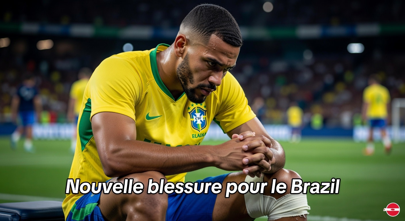 Coup dur pour le Brésil : un pilier défensif forfait, la Seleção sous pression