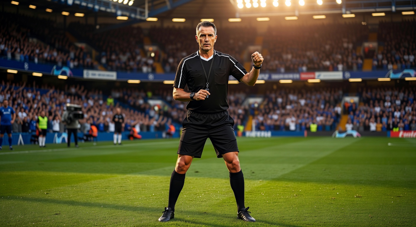 Chelsea-PSG : L’arbitre de la dernière chance dévoilé pour un Stamford Bridge en ébullition