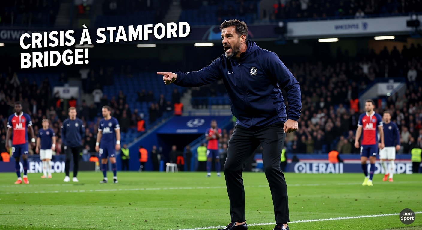 Chelsea-PSG : Le choix choc de Rosenior qui a vidé Stamford Bridge