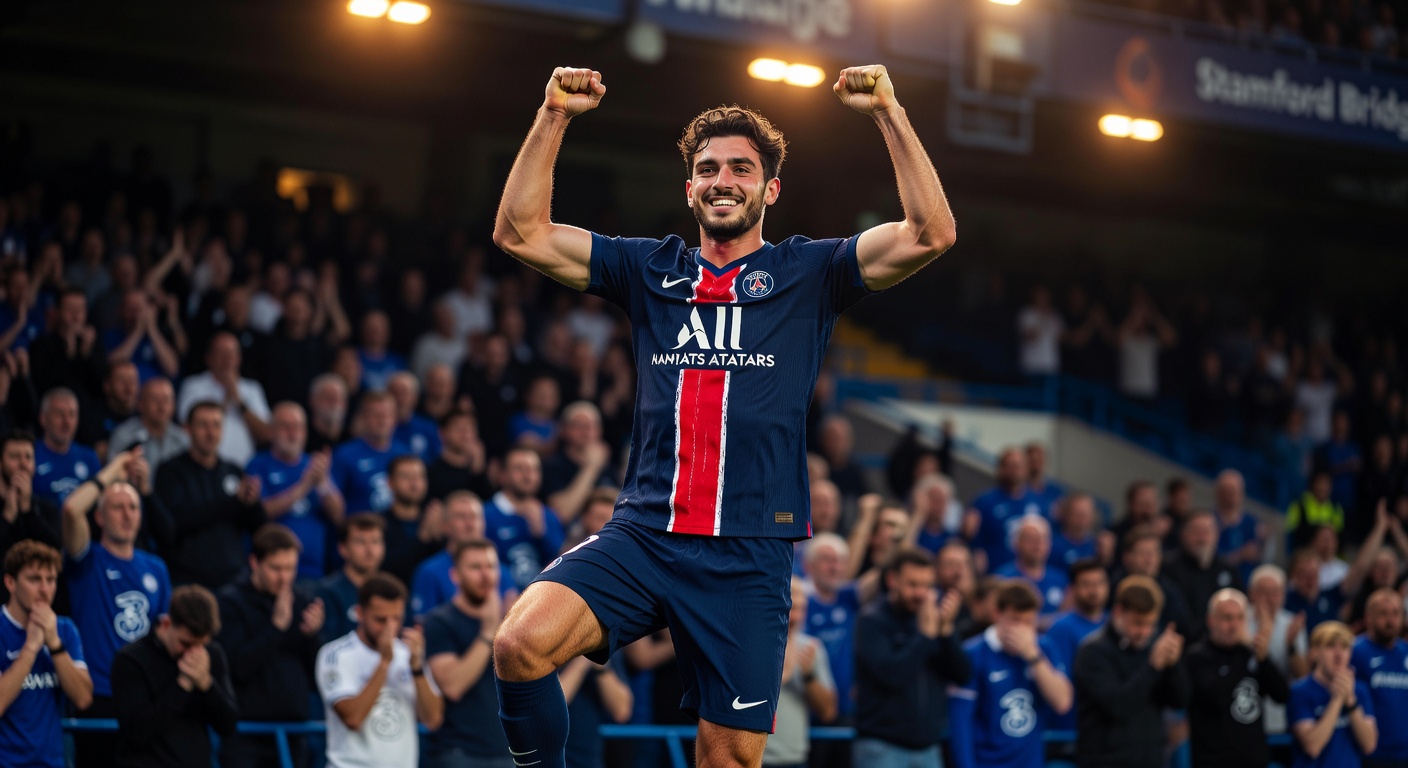 Scène de chaos à Stamford Bridge : les supporters de Chelsea quittent le stade, PSG impitoyable