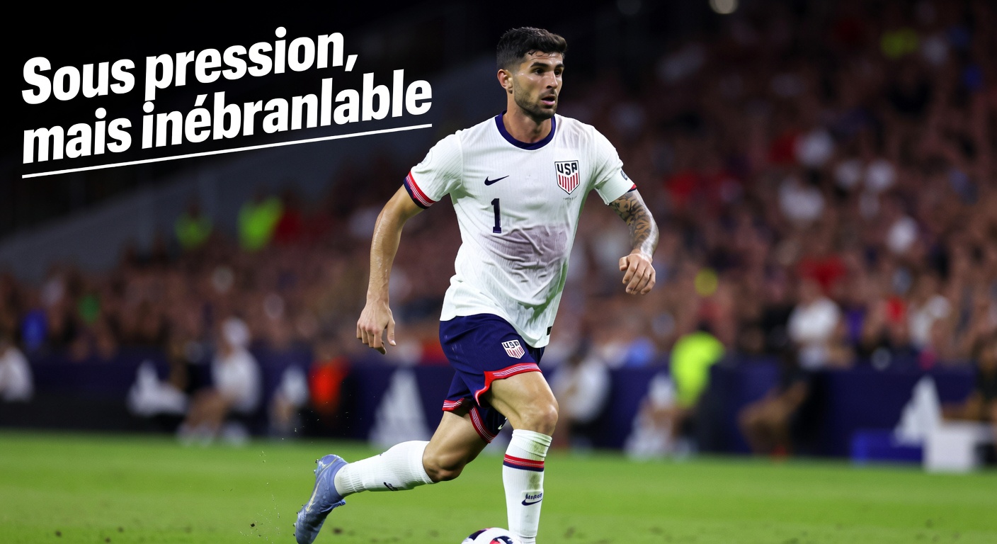 Christian Pulisic : Le poids du rêve américain, un défi qu’il embrasse