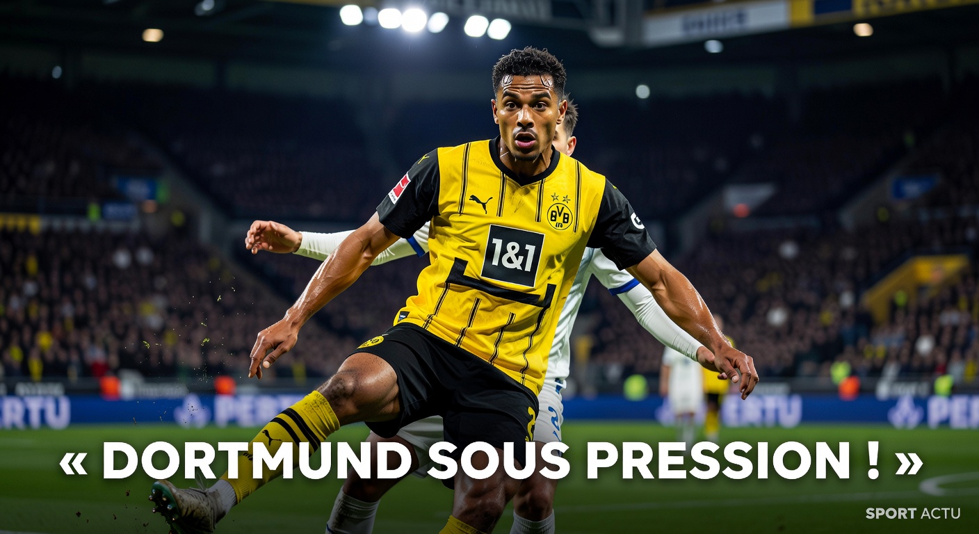 85 minutes de frissons : Dortmund vacille face à l’audacieux JFV Lohe