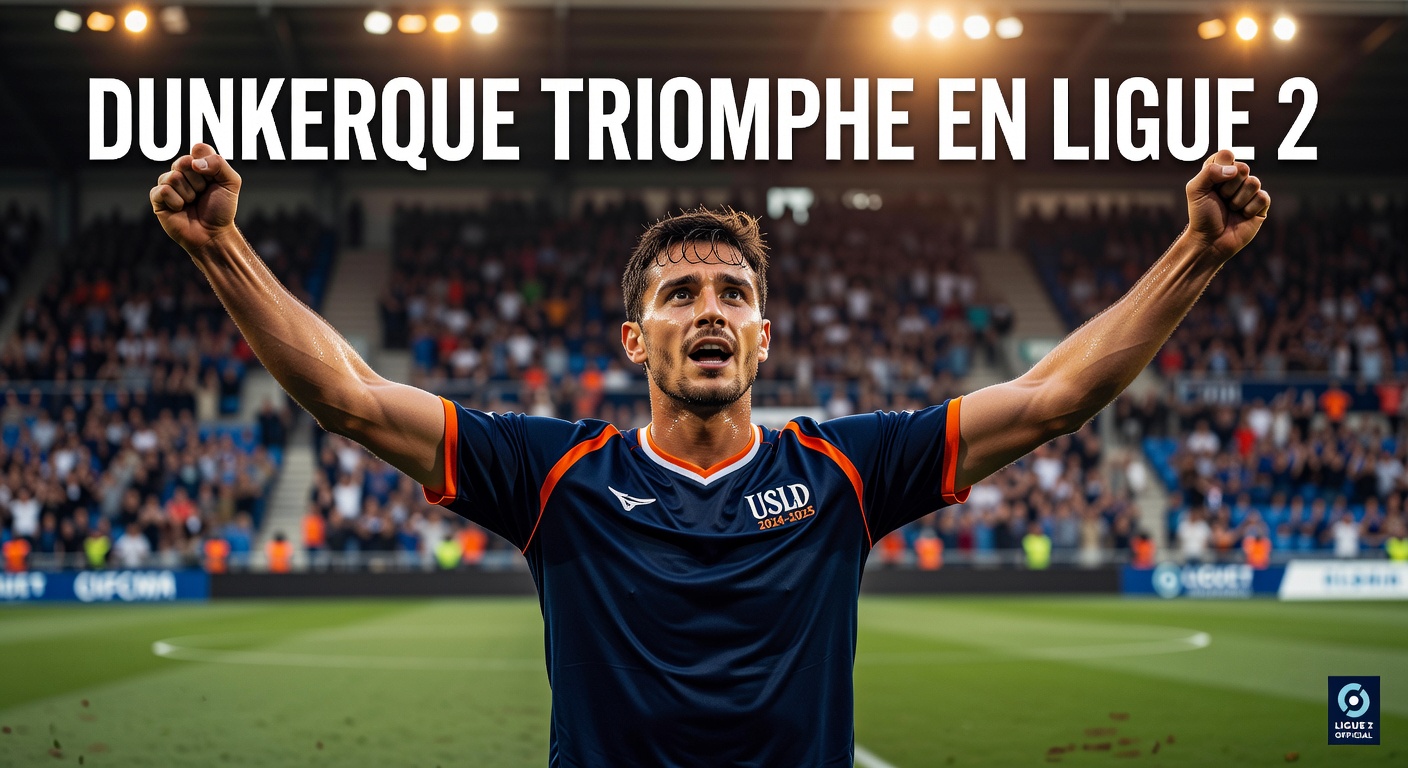 Dunkerque-Rodez : Le choc inattendu qui va bouleverser la Ligue 2 ?