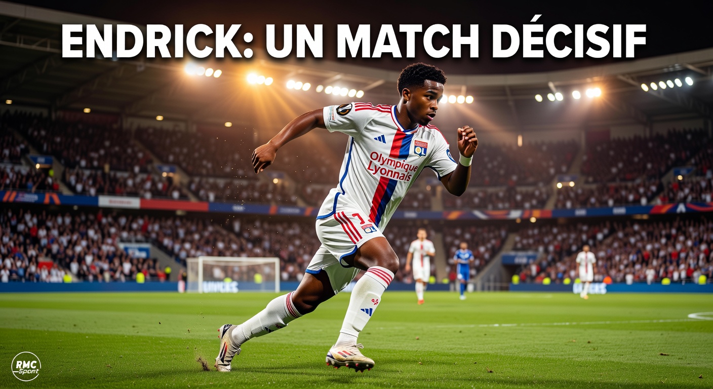Endrick, l’enfant prodige de l’OL, face à ses démons et à son passé espagnol : le réveil tant attendu ?