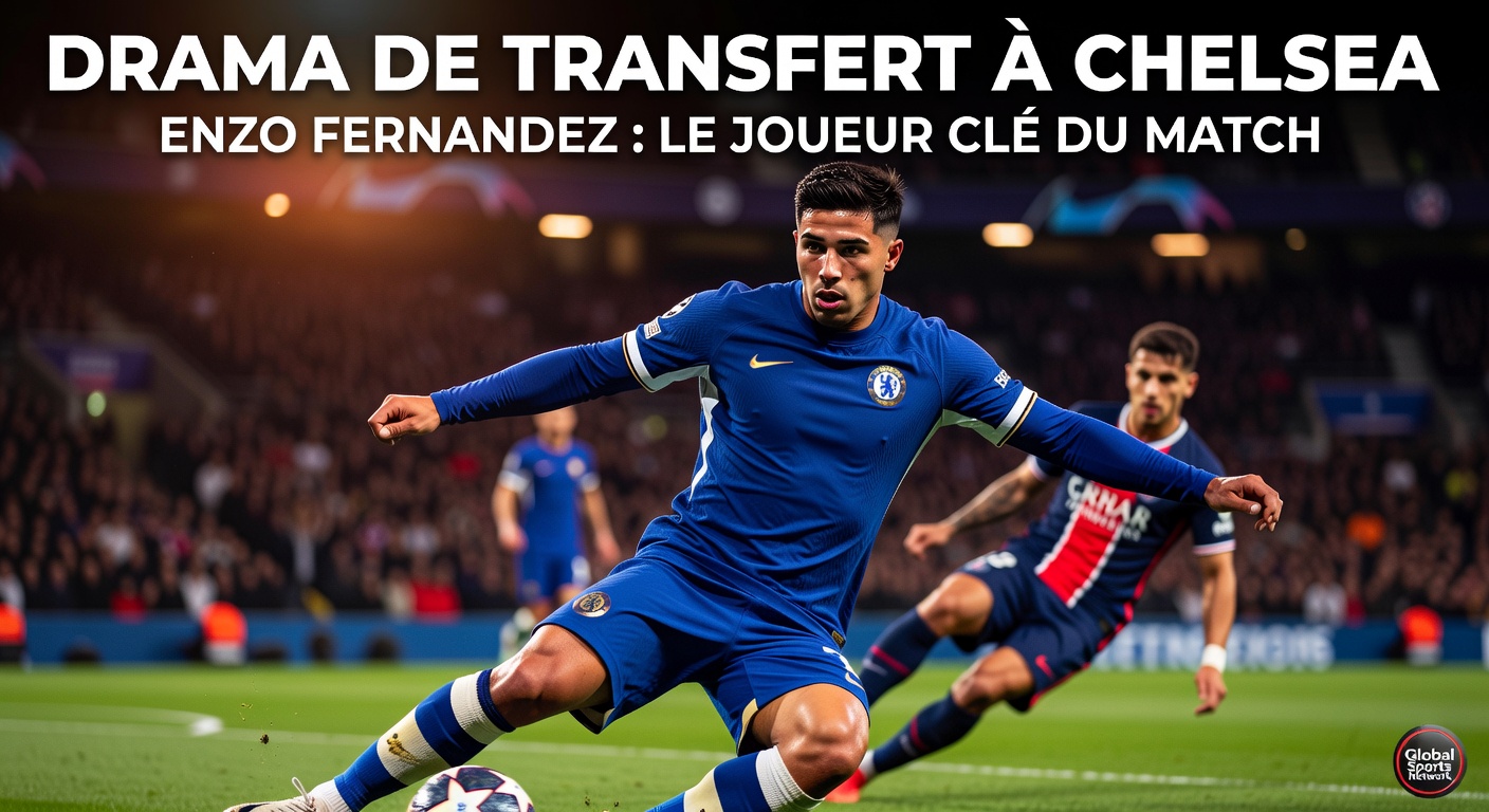 Enzo Fernandez : le choix qui pourrait bouleverser Chelsea et PSG