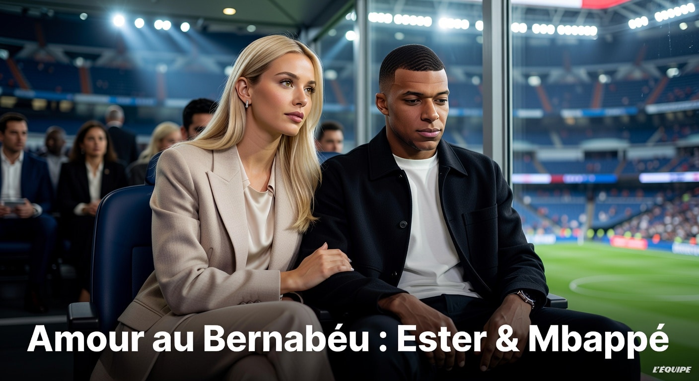 Bernabéu : le geste inattendu d’Ester Expósito pour Mbappé qui affole Madrid