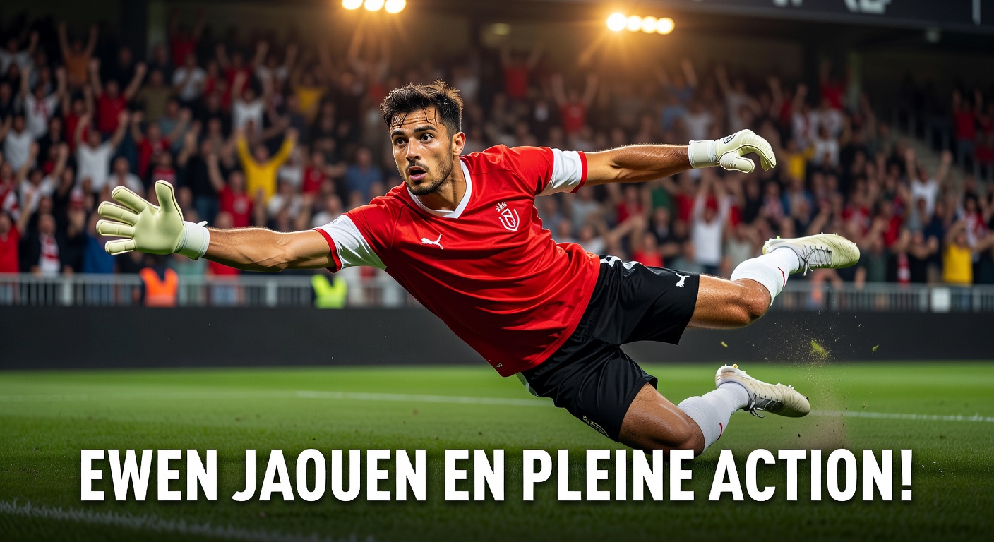 Ewen Jaouen : l’ascension silencieuse du gardien rémois, entre Rouge et Bleu