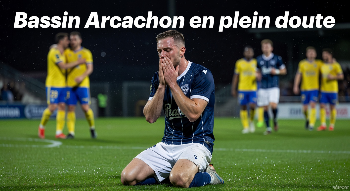 FC Bassin Arcachon : la spirale de l’impuissance face à Pau II, l’alerte rouge est lancée