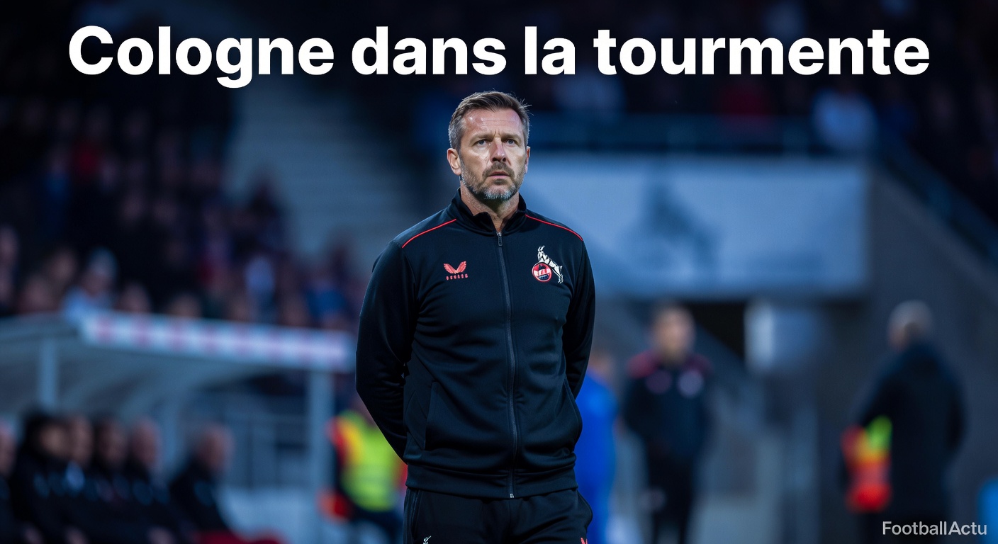 FC Cologne : la rupture inattendue qui secoue la Bundesliga