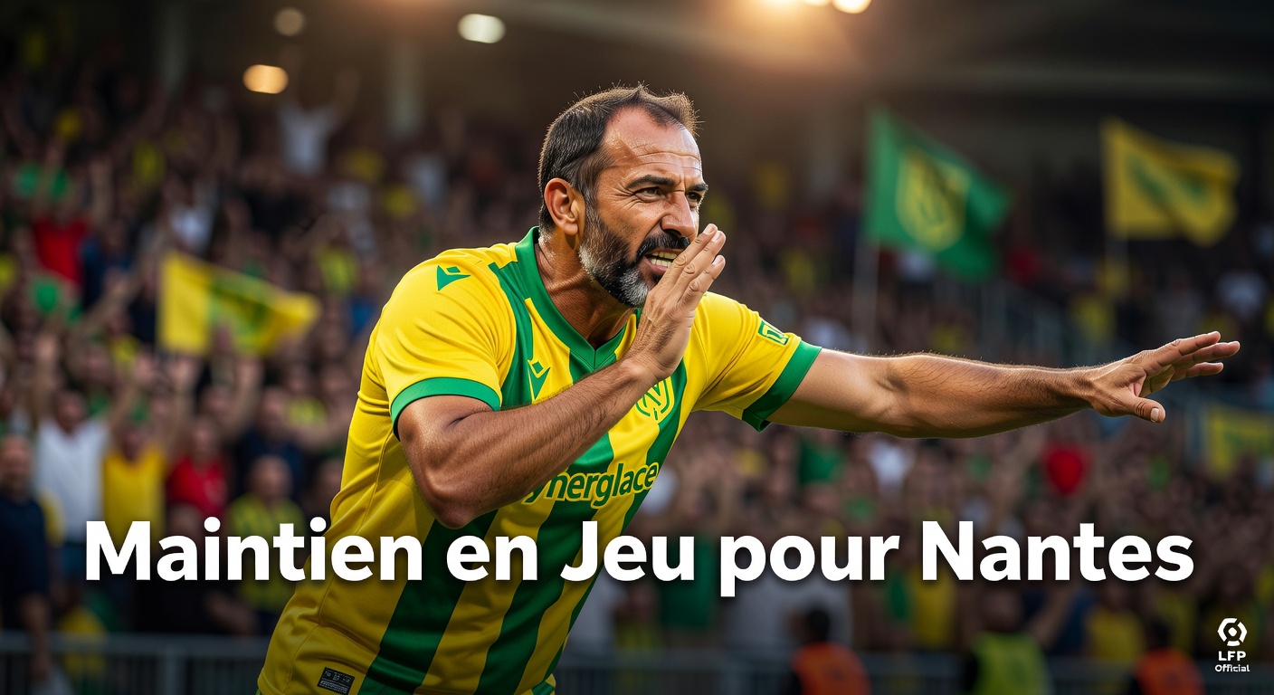 Anthony Lopes lève le voile : l’incroyable défi du FC Nantes pour survivre en Ligue 1