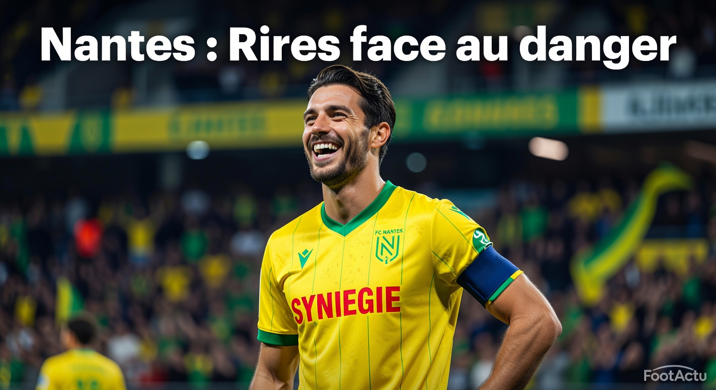 FC Nantes : l’incroyable paradoxe d’un vestiaire soudé face à la menace de la relégation