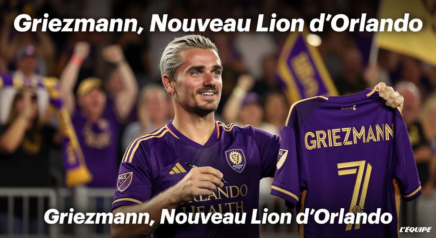 Griezmann, l’Amérique envoûtée : le numéro 7 débarque à Orlando !