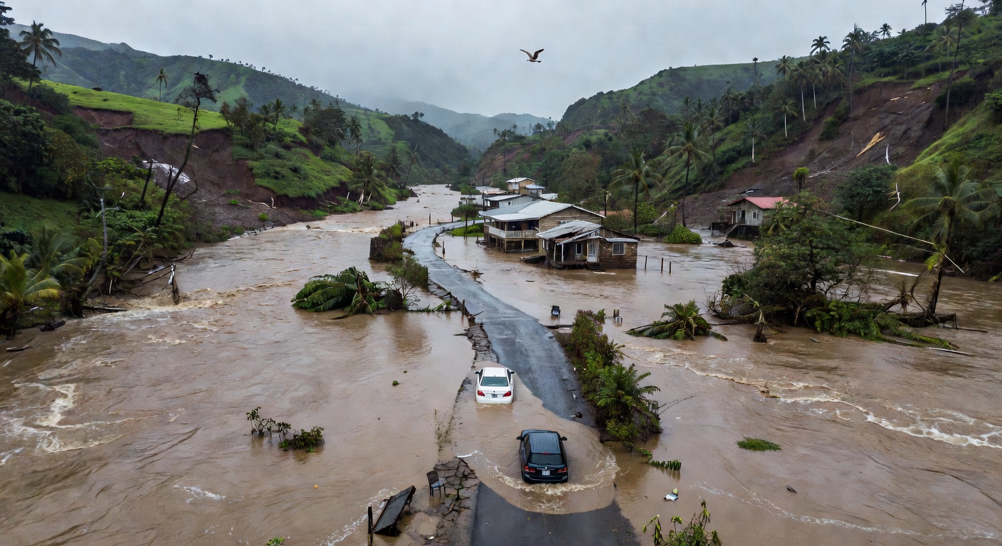 Hawaii sous l’eau : la tempête du siècle frappe Oahu, l’île en état d’alerte