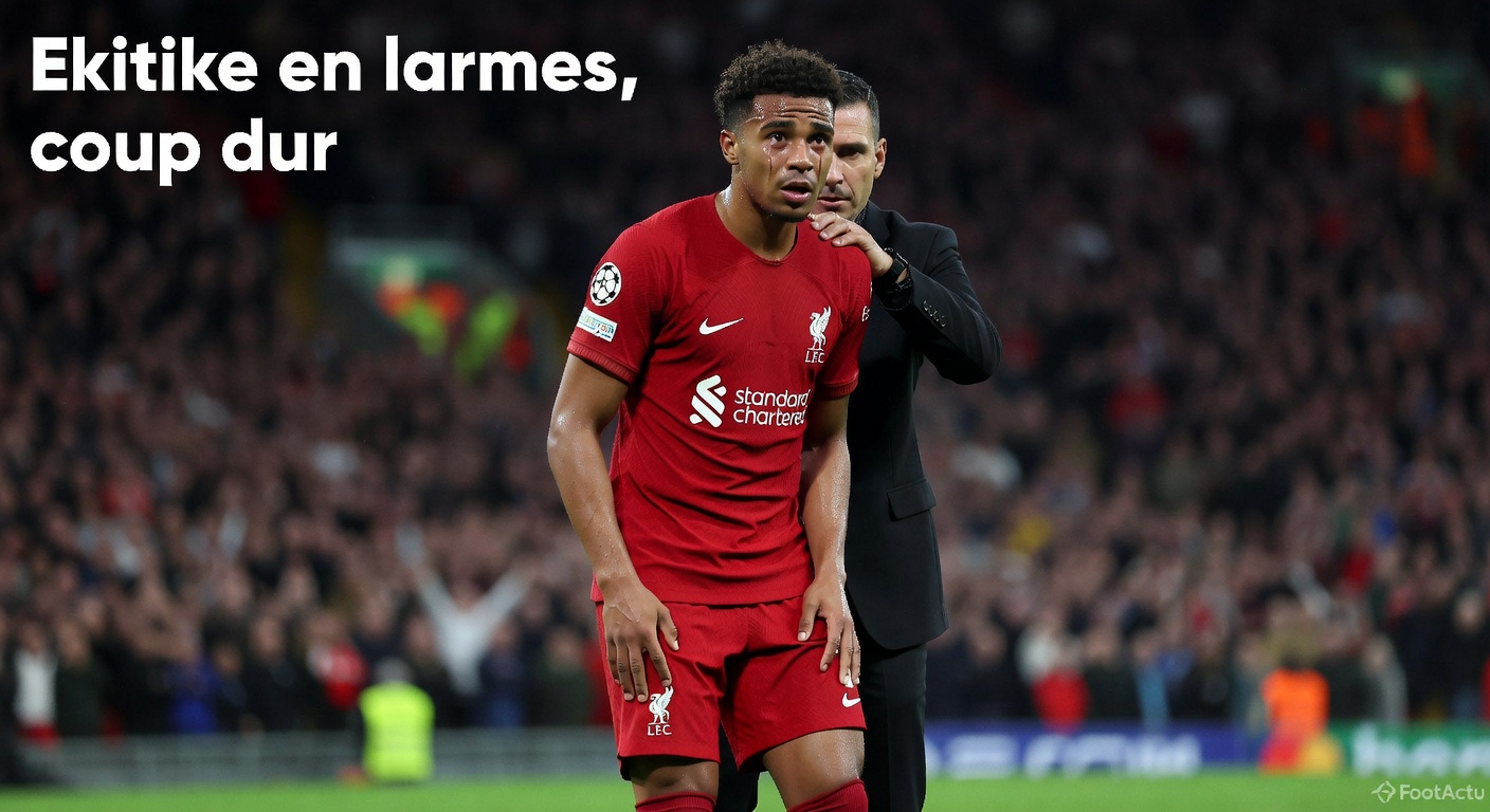 Hugo Ekitike, larmes et incertitude : le PSG et les Bleus retiennent leur souffle