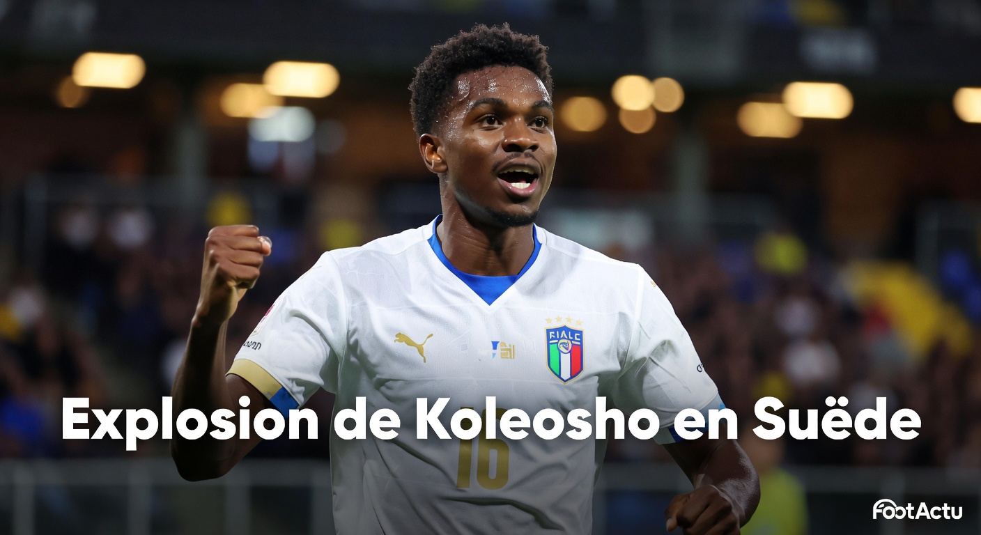 Un festival italien en Suède : Koleosho illumine les espoirs U21