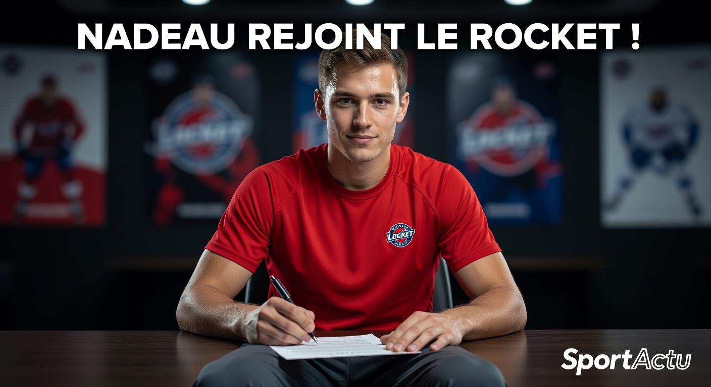 Un nouveau souffle offensif : Joshua Nadeau débarque au Rocket de Laval