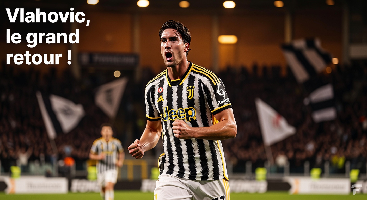 Vlahovic et la Juventus : un pacte secret sur le point d’être scellé ?