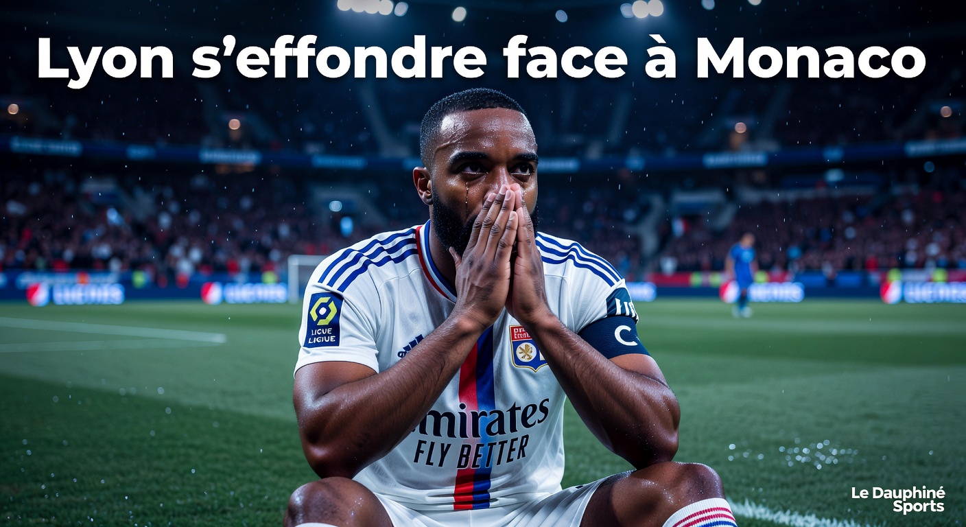 Lyon s’effondre face à Monaco : le choc qui relance tout