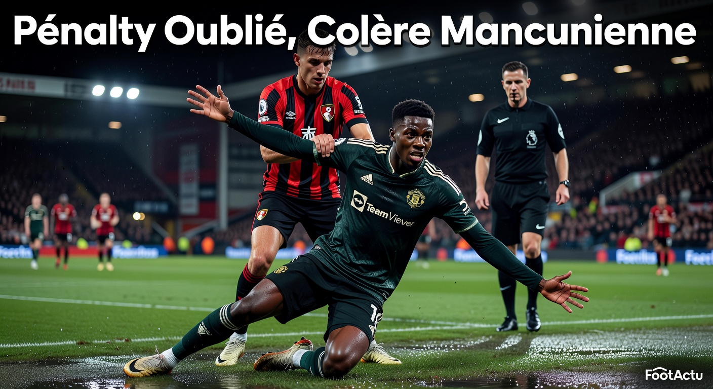 Manchester United : Ce penalty oublié qui change tout...