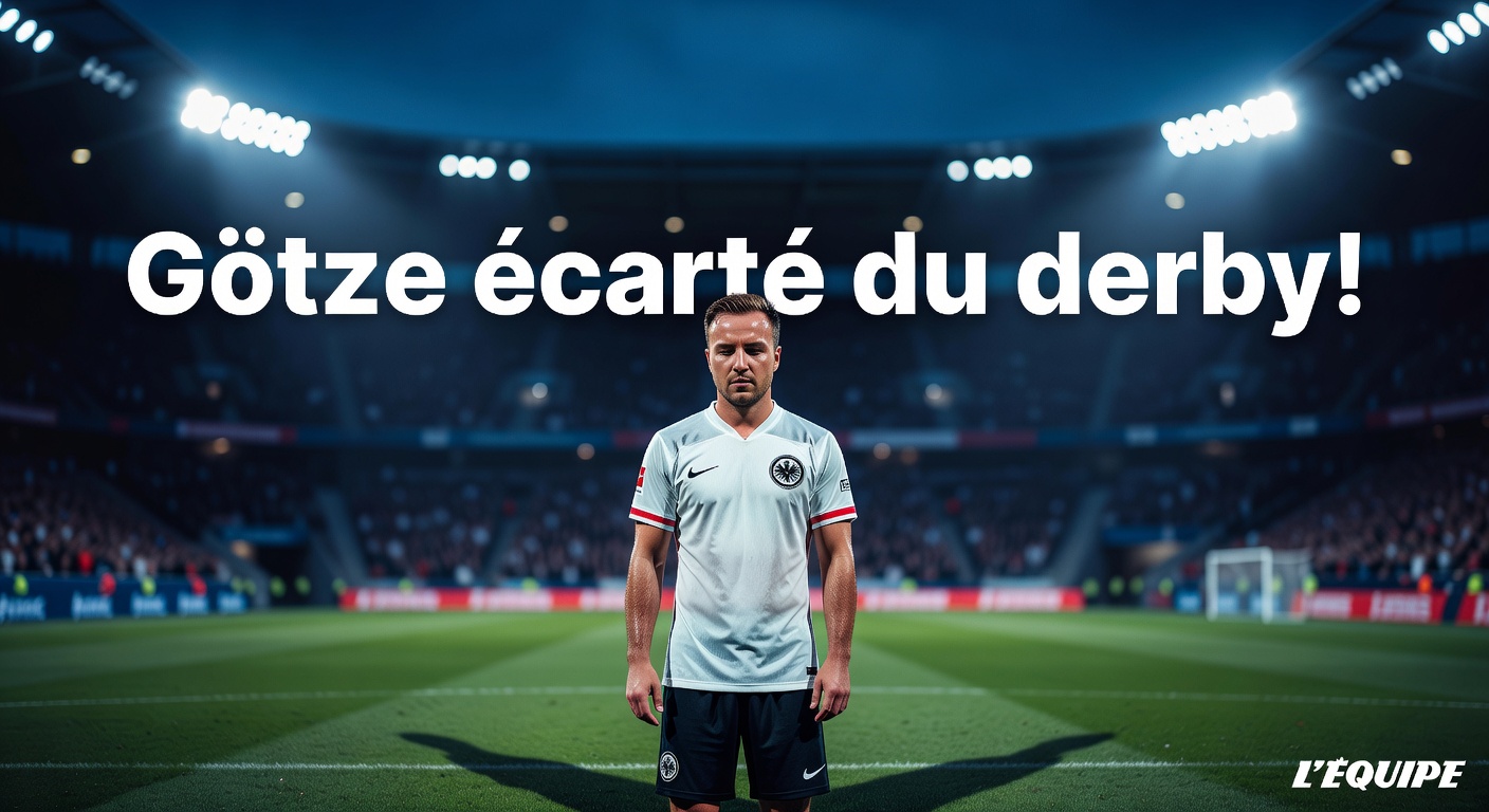 Mystère autour de Mario Götze : l’icône allemande écartée du choc Mainz-Francfort