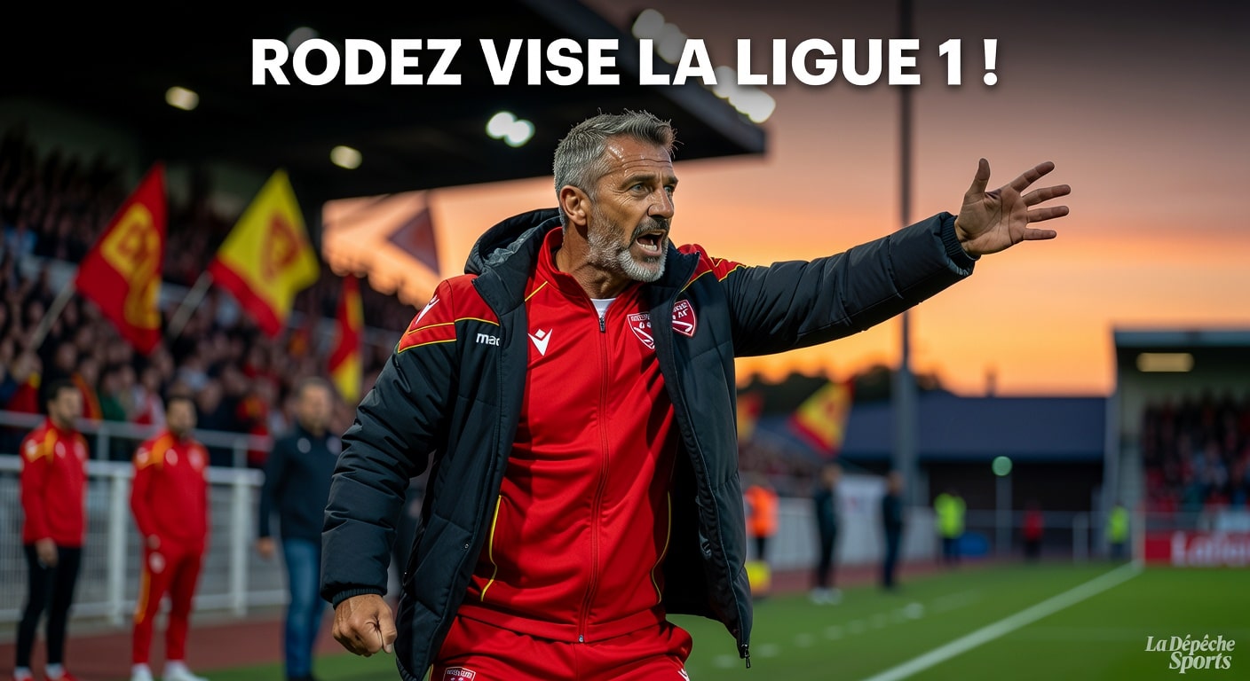 Rodez : Le cri du cœur de Michel Poisson, l’homme qui ose rêver de Ligue 1