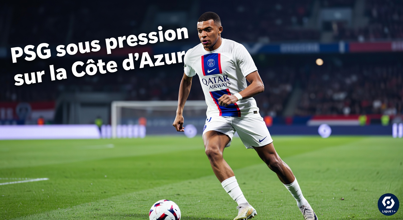 PSG : le choc inattendu sur la Côte d’Azur – où et quand suivre ce match crucial ?
