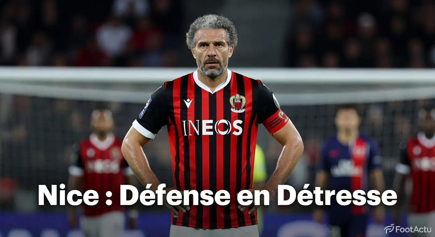 OGC Nice : Quand la défense s’effondre et que les doutes s’installent...