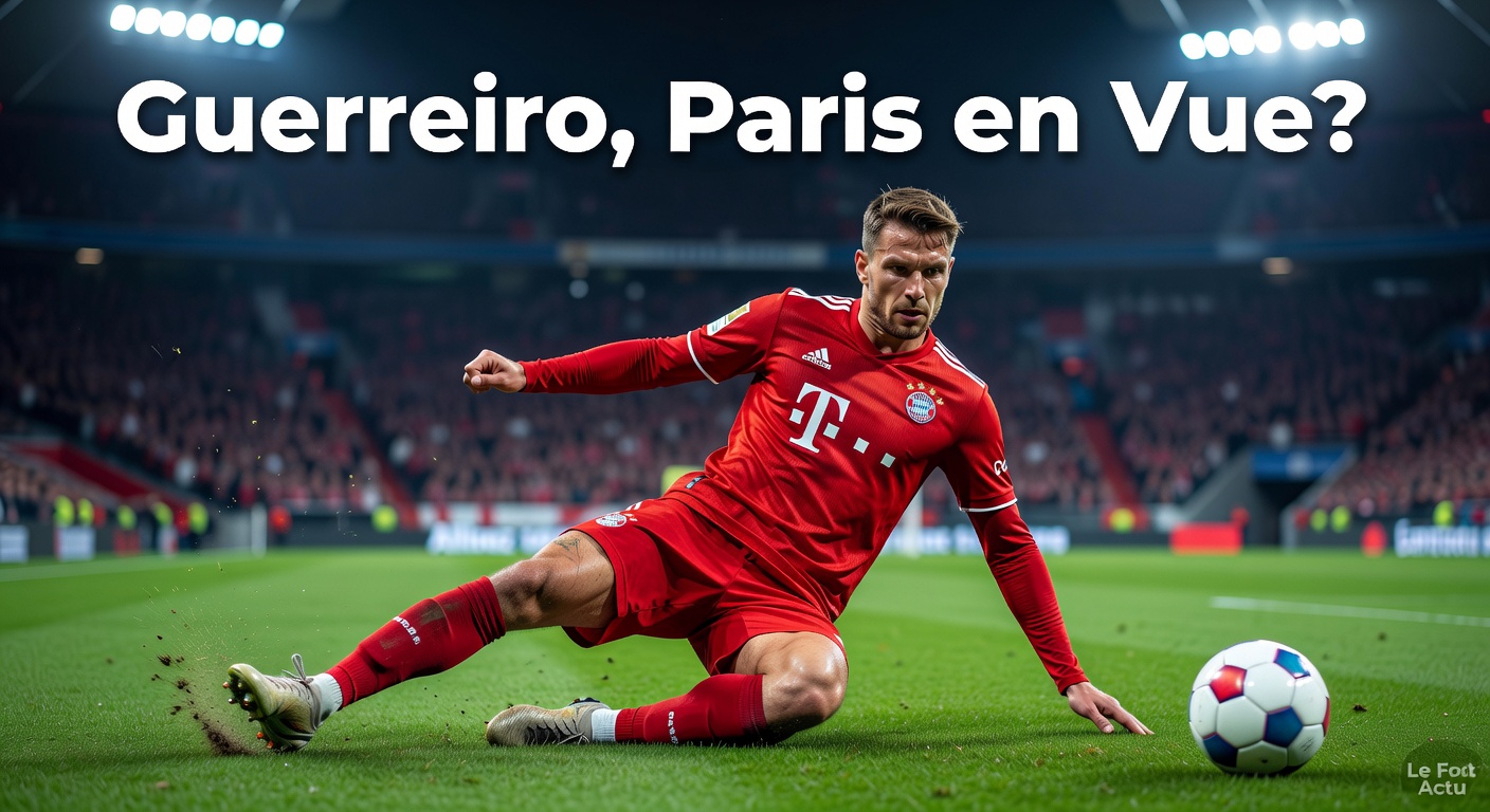 PSG : Un coup inattendu venu du Bayern ? Le dossier Guerreiro divise