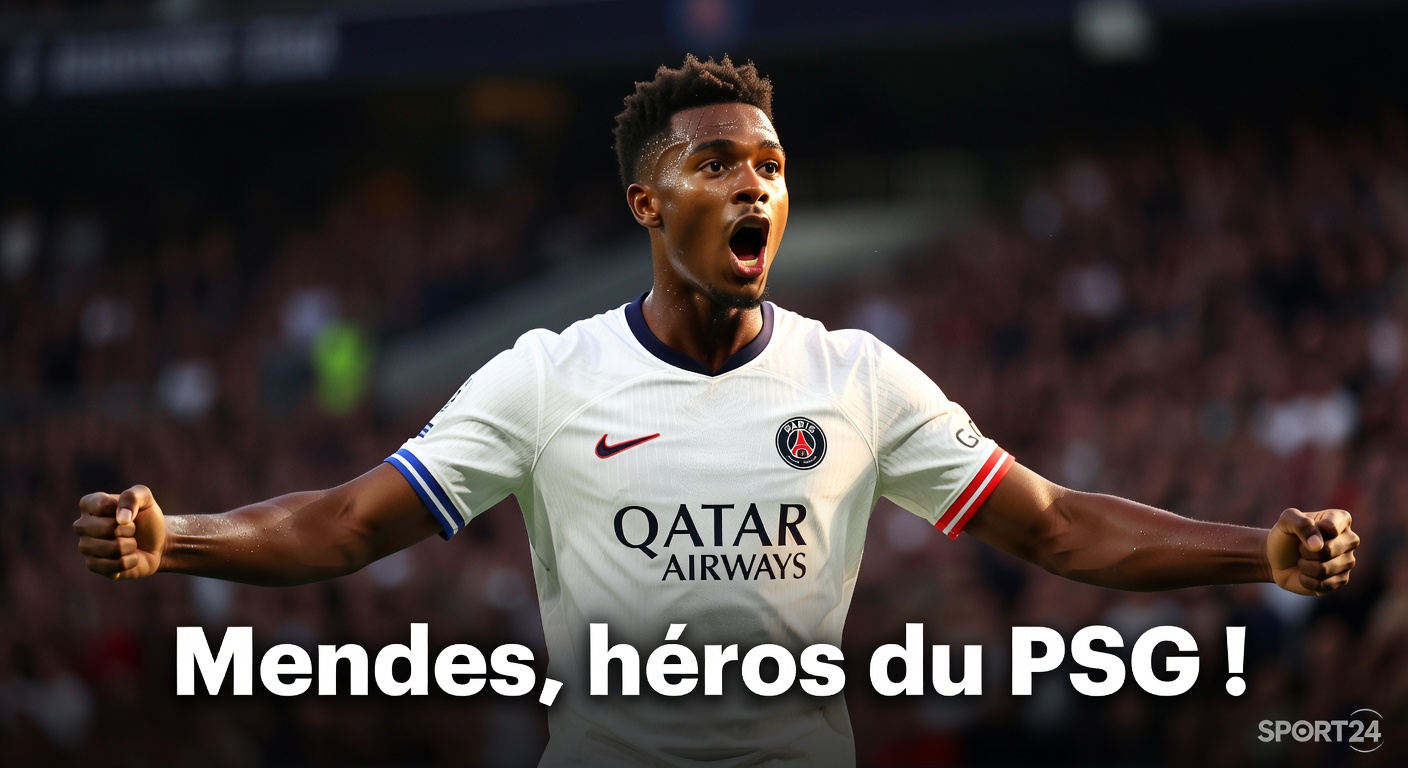 Un héros inattendu propulse le PSG au sommet : la nuit où Mendes a tout changé