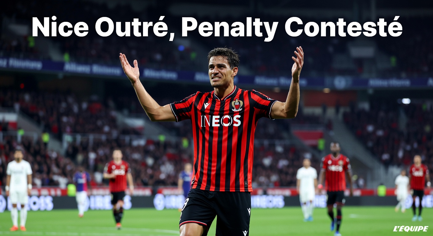 PSG-Nice : la colère gronde après un penalty qui fait débat