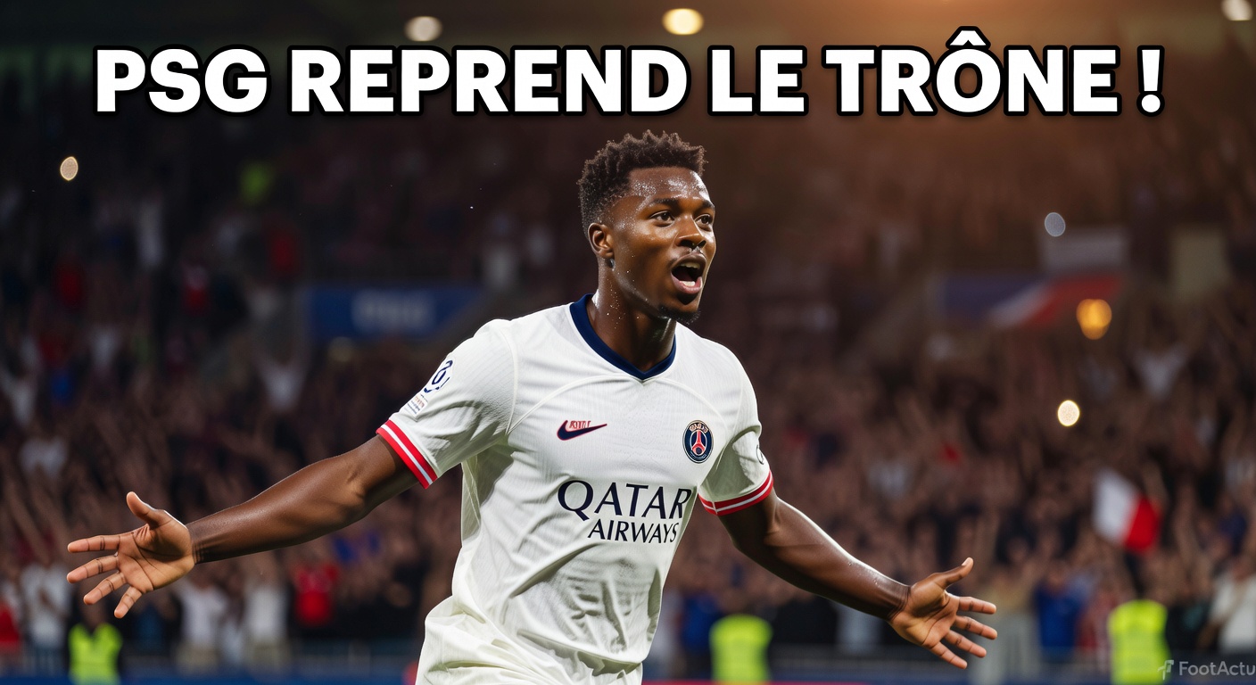 PSG, le retour du roi : la Ligue 1 bascule avant la trêve