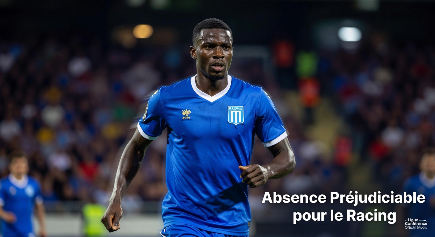 Un coup dur inattendu : le Racing privé de son pilier défensif face à Rijeka