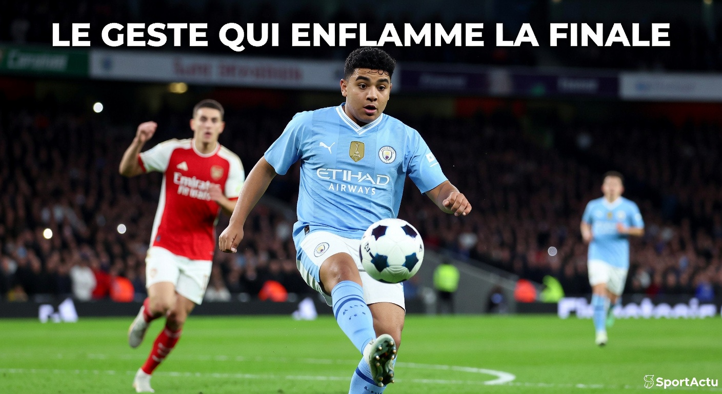 Le geste qui fait trembler l’Angleterre : Cherki, génie ou provocateur ?