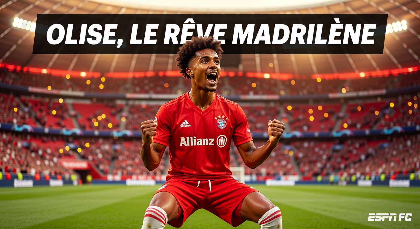 Michael Olise : la folie du Real Madrid qui va bouleverser le Bayern
