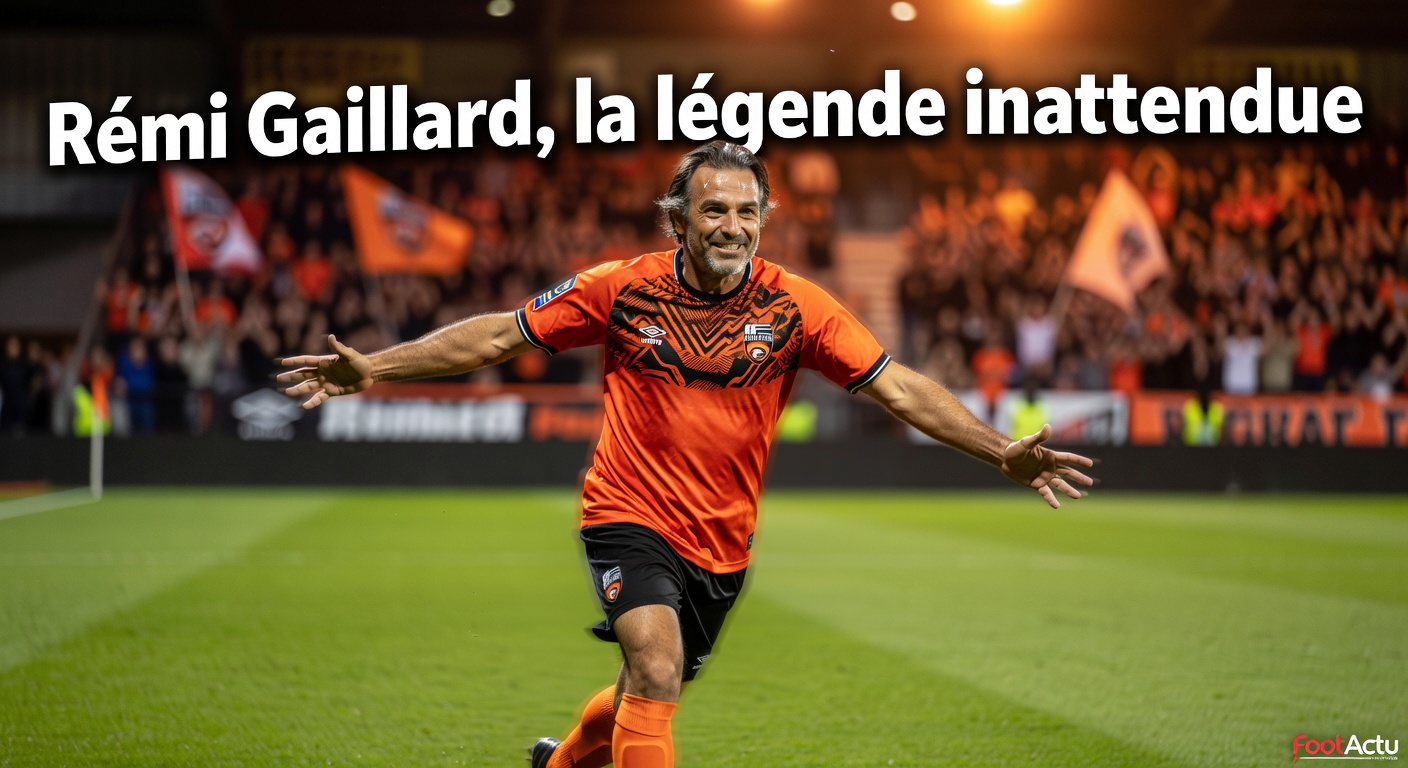 Le retour inattendu de Rémi Gaillard pour le centenaire du FC Lorient : une légende s’invite à la fête