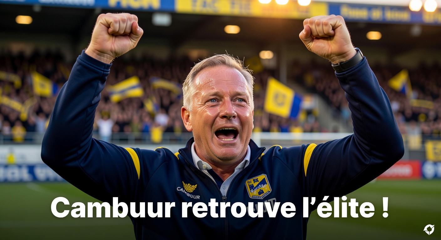 Le miracle Cambuur : la nuit où Leeuwarden a chaviré