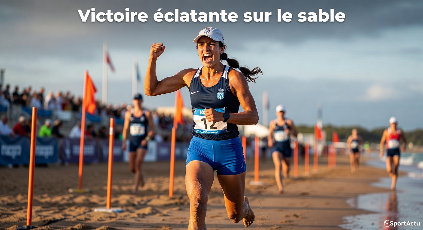 Teresa Díaz frappe fort : double triomphe et révélations inattendues sur la plage