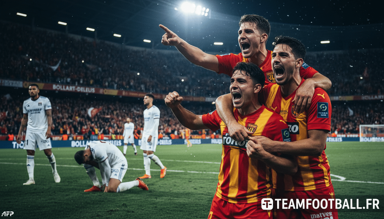 La nuit où Lens a glacé l’OL : un scénario de folie pour le dernier carré