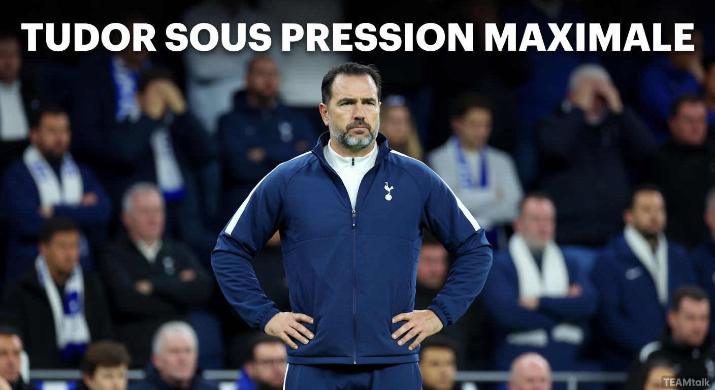 Tottenham : Le verdict choc de Carragher sur Tudor, la rupture inévitable ?