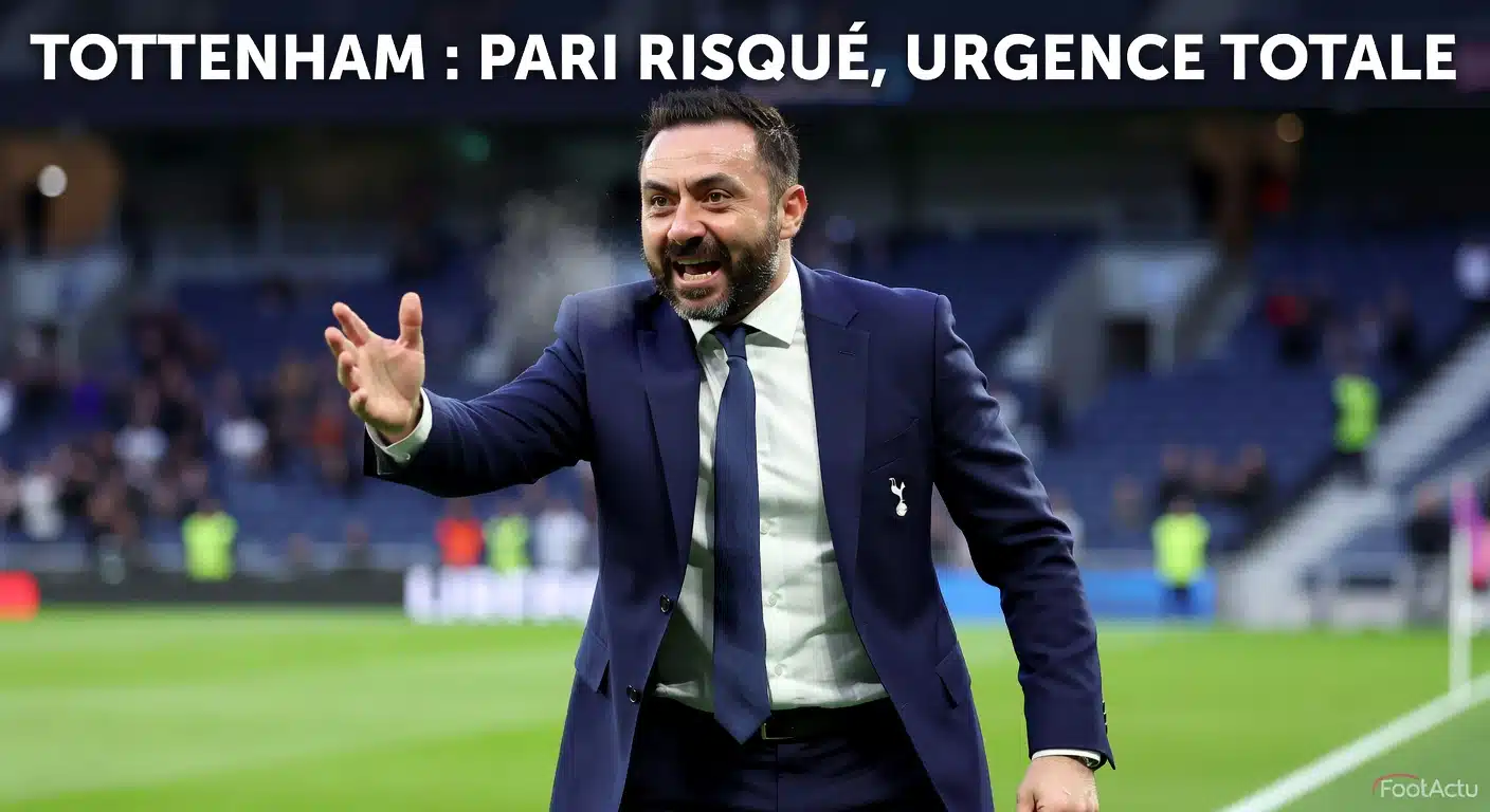 Tottenham : le pari fou sur De Zerbi, urgence ou renaissance ?
