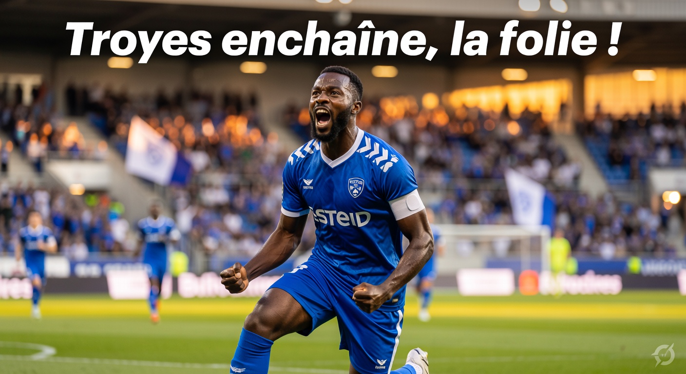 Ligue 2 : Troyes, la machine infernale qui écrase tout sur son passage