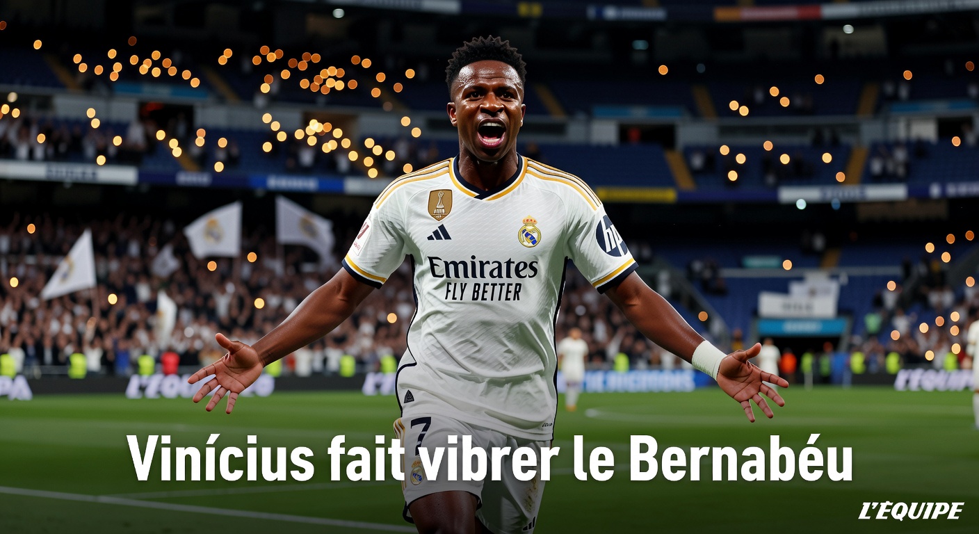 Vinícius embrase le Bernabéu : un derby fou relance le Real Madrid