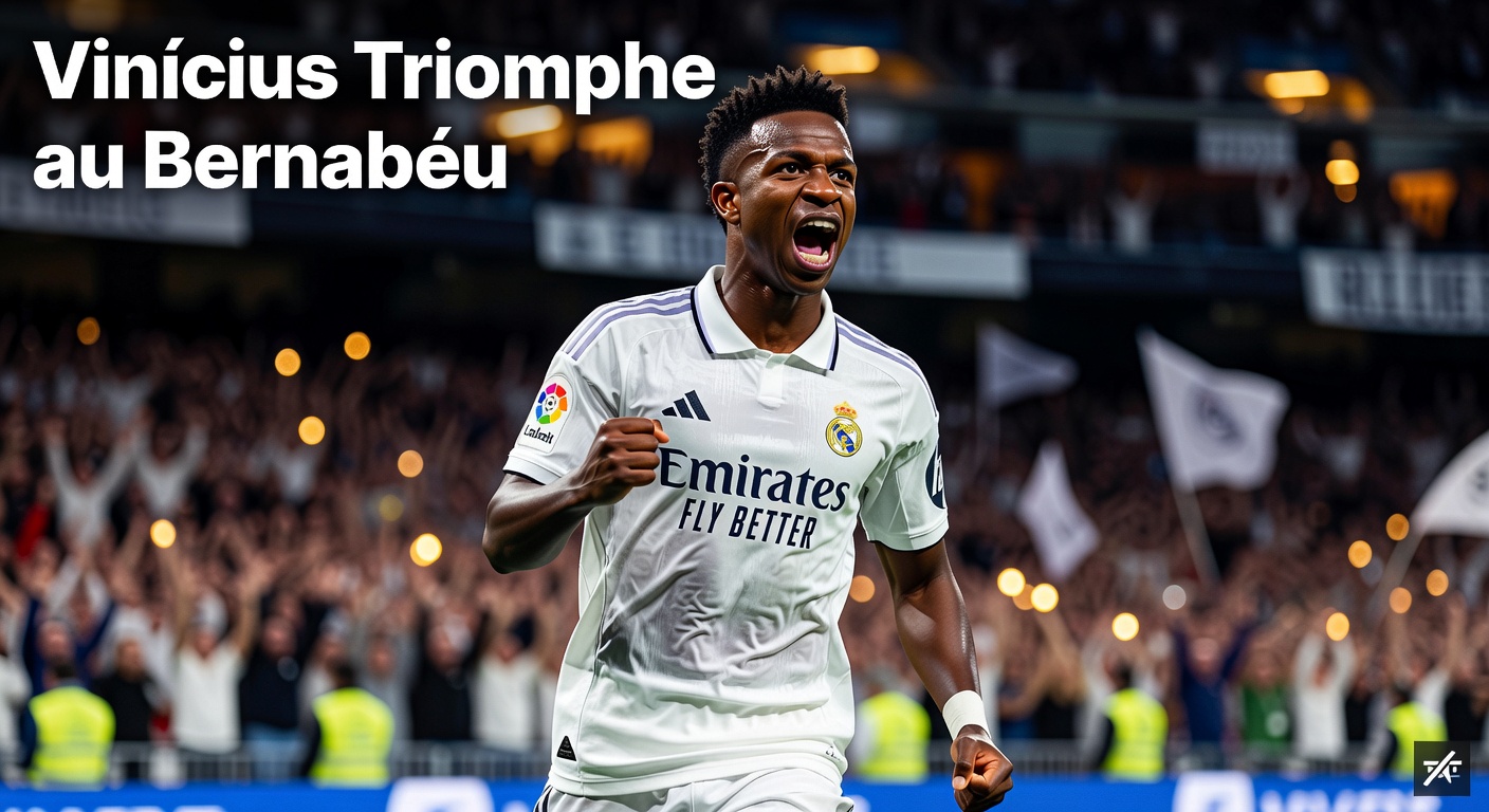 Vinicius fait taire le Bernabeu : un doublé qui relance le Real Madrid dans un derby électrique